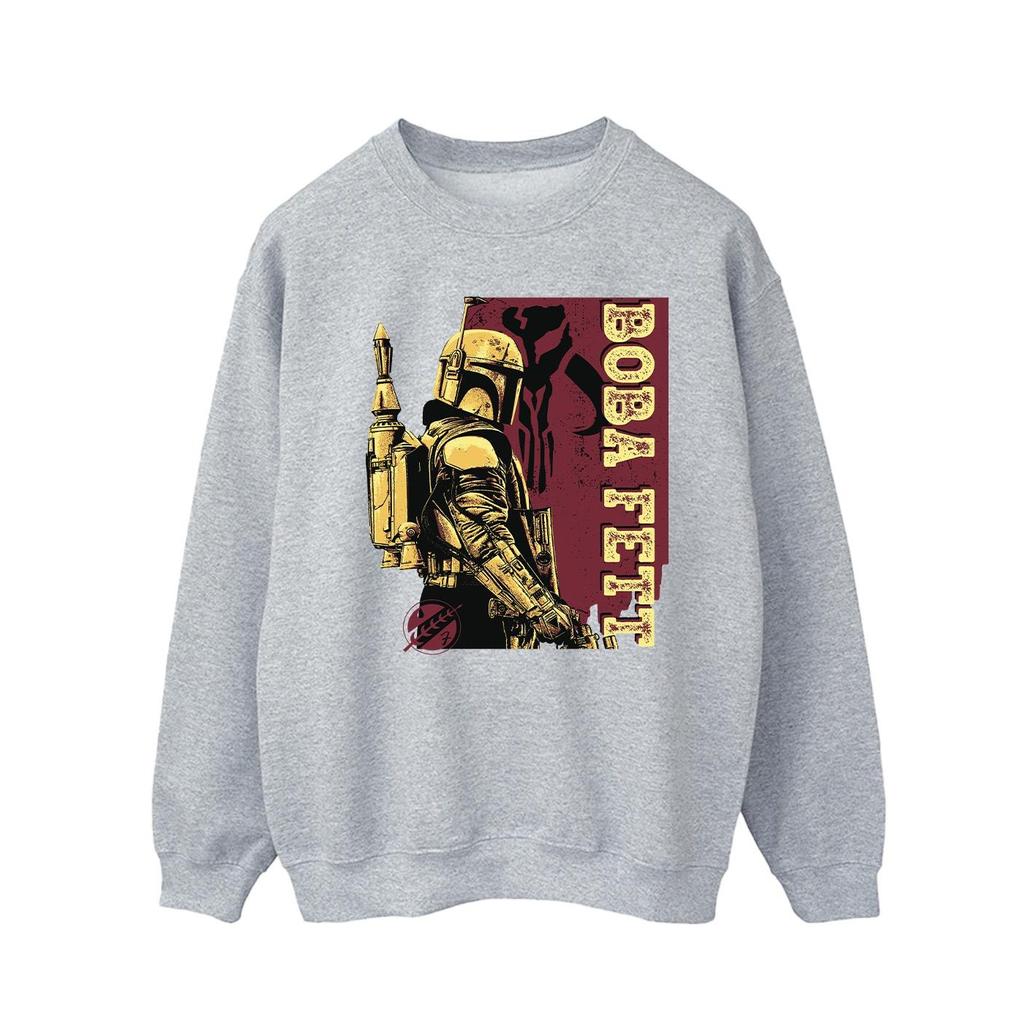 Star Wars Mens The Book Of Boba Fett Western Style Sweatshirt
