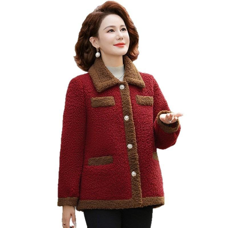 Одежда для женщин среднего и пожилого возраста, делающая акцент на темпераменте, чтобы уменьшить возраст