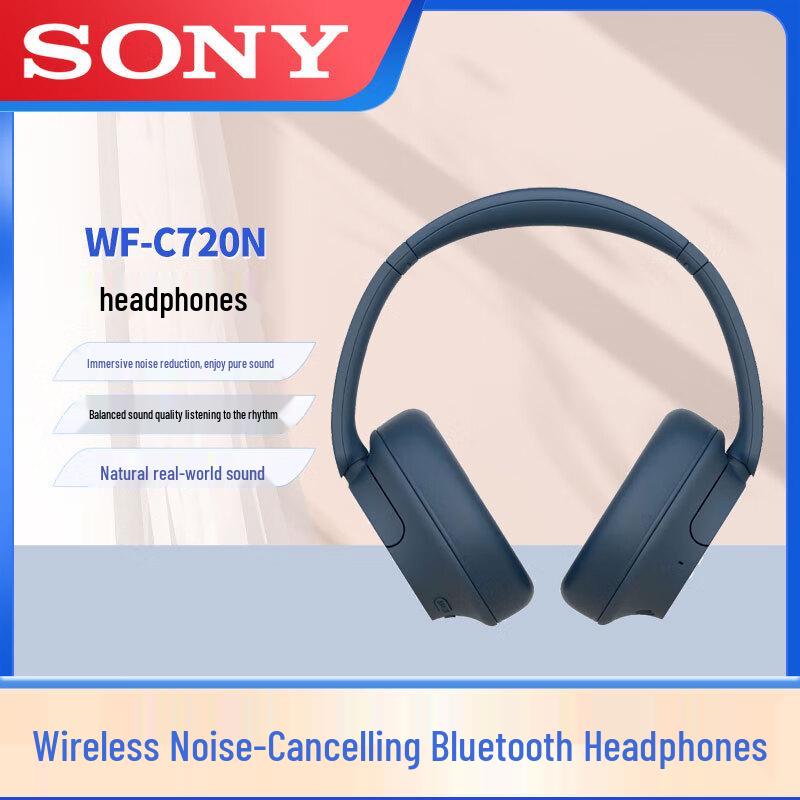 Sony Беспроводные накладные наушники с шумоподавлением WH-CH720N