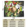 Ben 10 Omnitrix Plush Blanket Girls Boys  Flannel Throw Blanket For Couch Bed Soft Custom Quality Bedspread Gift Idea