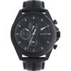 Tommy Hilfiger Leather Belt Black Dial Parallel Import 1710654 Wrist Watch