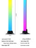 Настольная Bluetooth-светодиодная RGB-подсветка атмосферы, реагирующая на звук, с питанием от USB и управлением через умное приложение