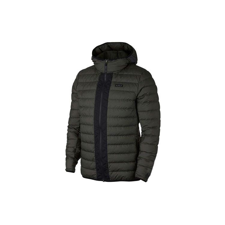 Nike Мужские пуховики Мужской пуховик с капюшоном Jasper Умеренный пуховик 927217-355