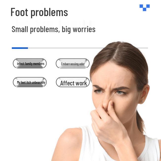 Японский крем для ног от грибка - Антибактериальный, от зуда, отшелушивающий, от мозолей, от запаха ног и для устранения запаха ног