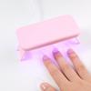 УФ-лампа для ногтей, портативная мини-USB, компактная, складная, простая в использовании светодиодная терапевтическая машина, сушилка для лака для ногтей для путешествий
