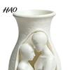 Artistic Home Furnishings Abstract Human Body Art Vase Statue, 3D Printed Embracing Couple Sculpture Vase, Accent Ornament Decorative Dry Flower