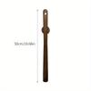 [Elegant Shoe Cue] Magnetic 50cm Wooden Shoe Cue with Base | Elegant Beech Wood Long-Handled Shoe Remover, Ideal for Home and Professional Use