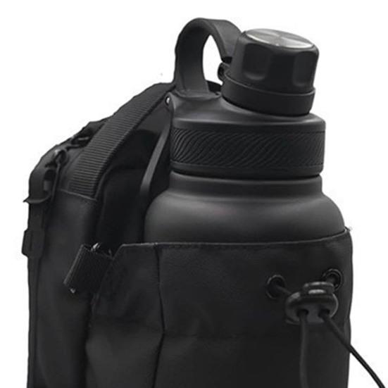 Сумка для хранения, магнитная фитнес-сумка для бутылок с водой, большая вместимость, застежка-молния, многофункциональный водонепроницаемый чехол, держатель для бутылок для путешествий