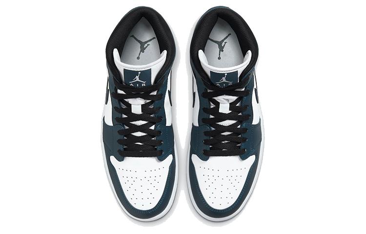Air Jordan 1 Mid 'Armory Navy Dark Teal' 554724-411