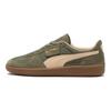 Puma Серия Palermo Billys Удобные Универсальные Прочные Низкие Кроссовки Унисекс Коричневый Зеленый 399993-01