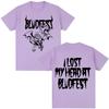 Yungblud Bludfest Merch T Shirt Unisex Unisex Clothing Fashion Rock Short Sleeve Tshirts Casual Cotton Oversized Tshirt Streetwear