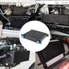 Universal Oil Cooler 10/13/15/16/19/30 Row 10AN Car Engine Cooling System Transmission Oil Cooler Kit with bracket Black