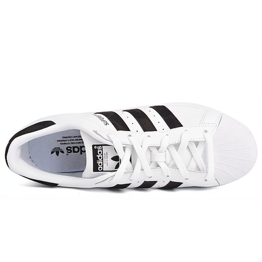 adidas Оригинальные кроссовки Superstar, прочные низкие кеды для скейтбординга, мужские кроссовки, черно-белые cp9761