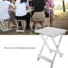 Portable Stainless Steel Fishing Folding Chair, Easy Folding with   Rivets Fixed Design and Anti Skid Legs, for Outdoor Camping and Fishing