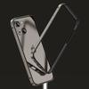 Hybrid Silicone Frame Aluminum Metal Phone Case for iPhone 16 15 14 Plus 13 12 11 Pro Max Xs Xr Anti-Fall Corners Bumper Cover