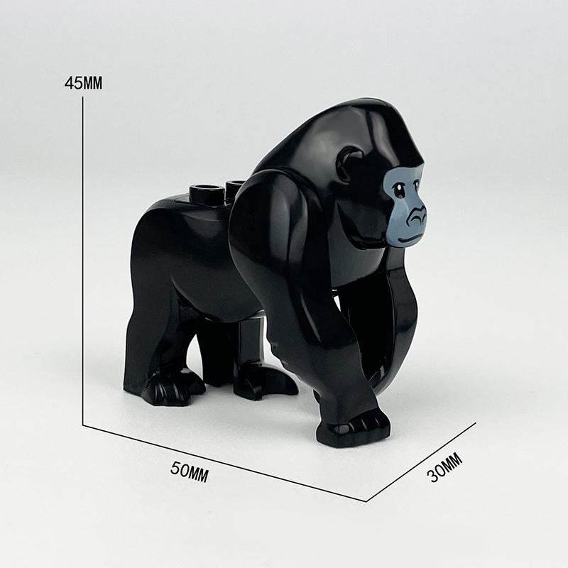 MOC Medieval Animal Zoo Farm Dragon Action Figures Building Blocks Gold Red Dragons Wolf Snake Monsters Beast Bricks Toys Gifts