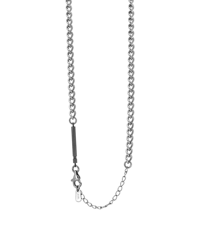 LION HEART Цепочка из хирургической нержавеющей стали Kihei Azuki 50см 55см slendery 03NC0025 Серебристый БЕСПЛАТНО 119581001SLV2FREE [Lion Heart] Цвет