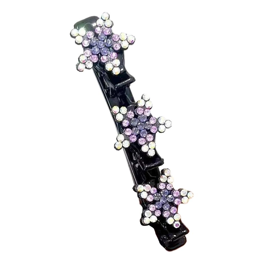 Crystal Star Hair Clip Fashionable Women Hair Barrettes Elegant Hair Pin for Women and Girls