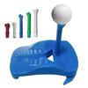 3D Printed Golf Tee Holder Artificial Turf Tee Stand Outdoor Indoor Driving Range Home Training Golf Simulator Tee Hinged Turf Base