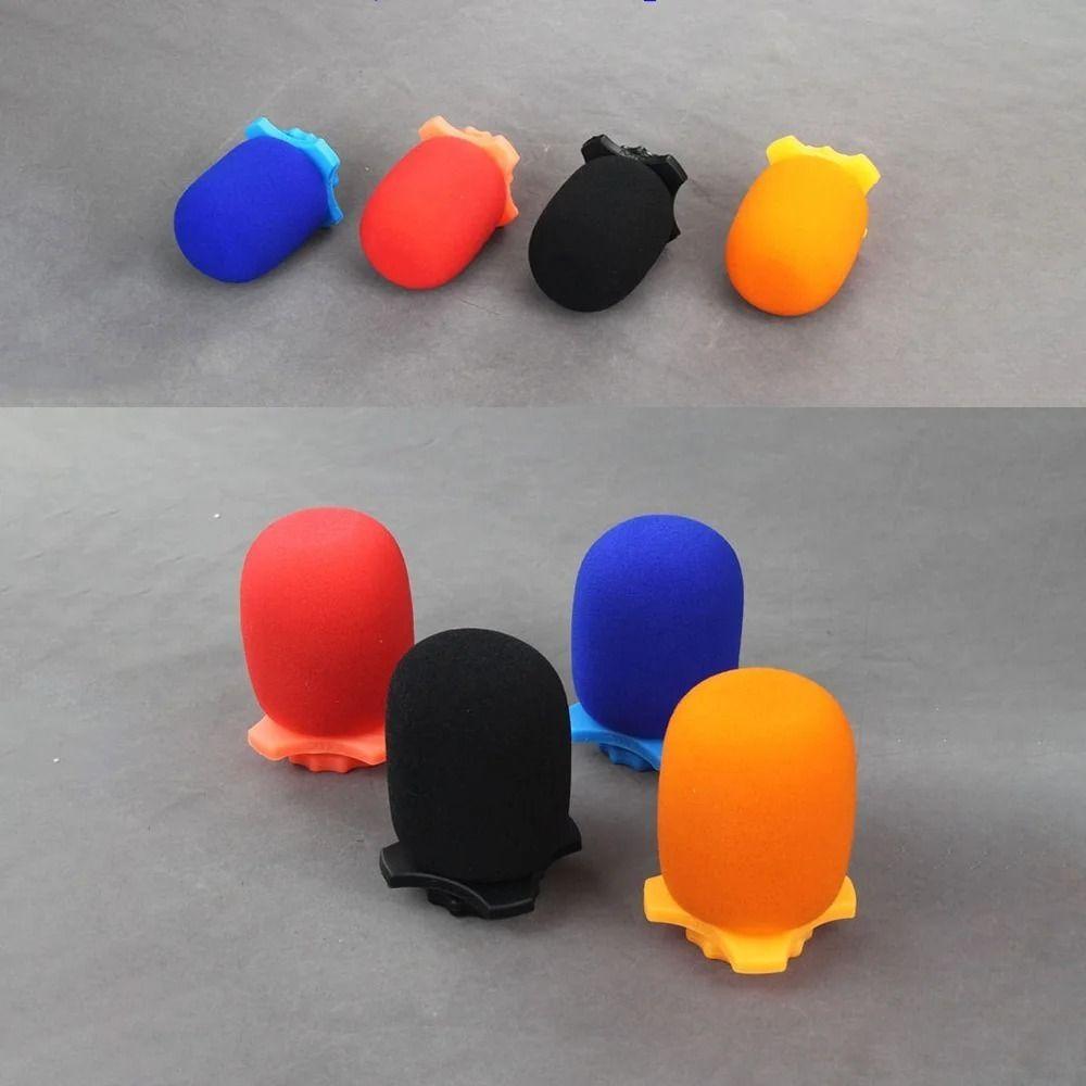 Silicone Microphone Anti-Slip Base Shakeproof Mic Non-Skid Ring Silicone Ring Wired/Wireless Mic