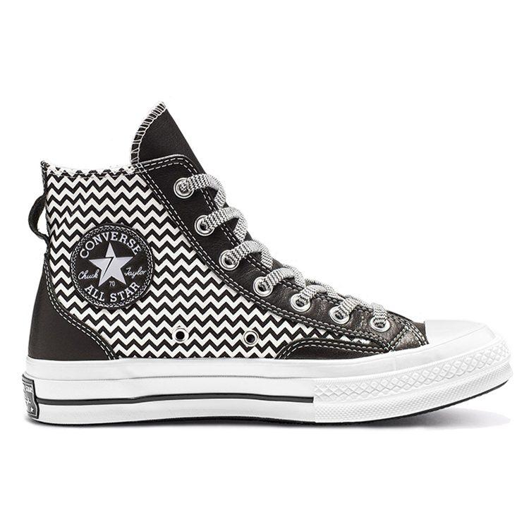 Кеды Chuck 70 Wmns Converse Mission-V High 'Черно-белые' Женские 564969C