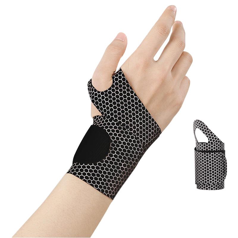 Регулируемые тонкие компрессионные наручные защитные браслеты от растяжений в тренажерном зале, спортивные браслеты для мужчин и женщин, поддержка упражнений на запястье
