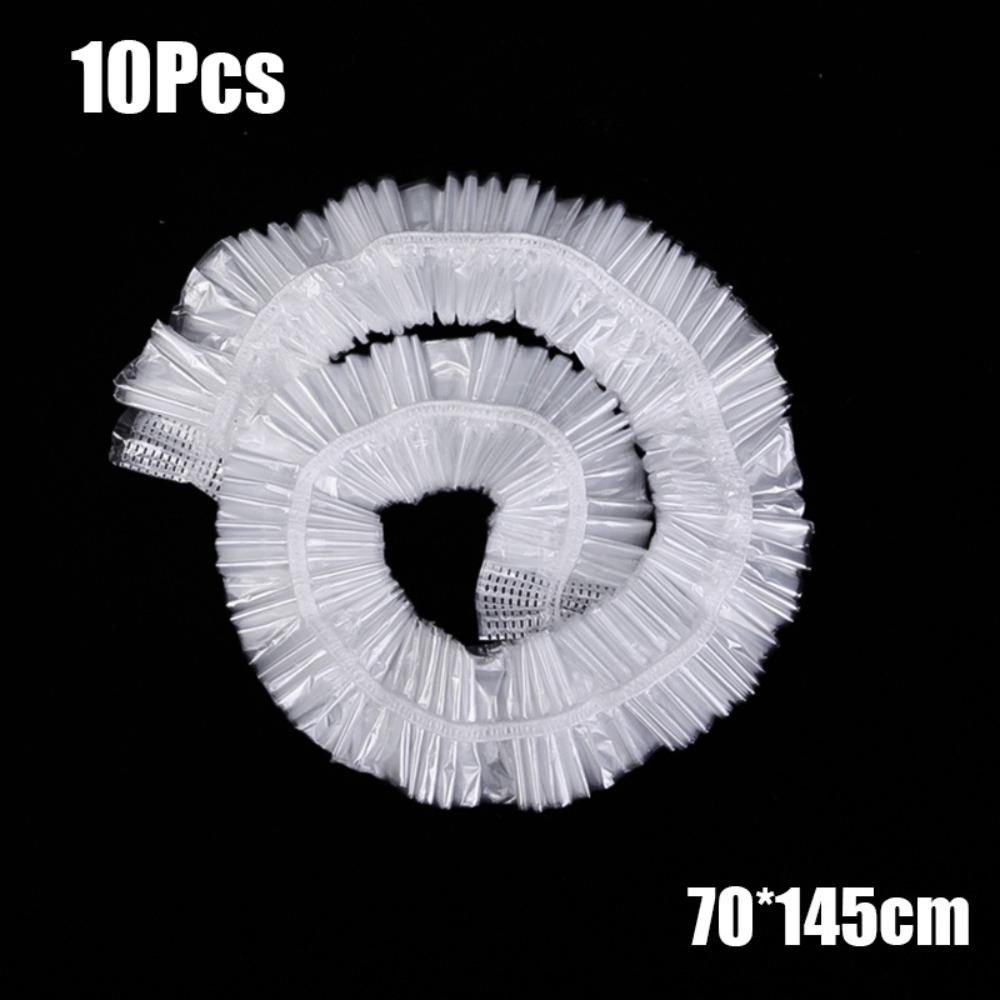 10 шт. 70x145 см Чехол для вентилятора Одноразовый Универсальный Чехол для кондиционера Пылезащитный Большой Чехол от пыли для мебели