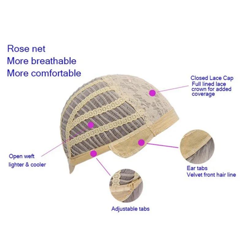 Женский длинный прямой парик 72 см с сеткой для волос, блонд, синтетические парики, головной убор для повседневной носки
