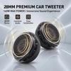 1 Pair Car Tweeter HIFI Stereo Car Speaker 25MM Pure Tweeter Silk Dome Car Speaker Audio Tweeter Car Tweeter Audio Modification