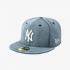 New Era Mlb New York Yankees Приталенная кепка Светло-голубая 14881522