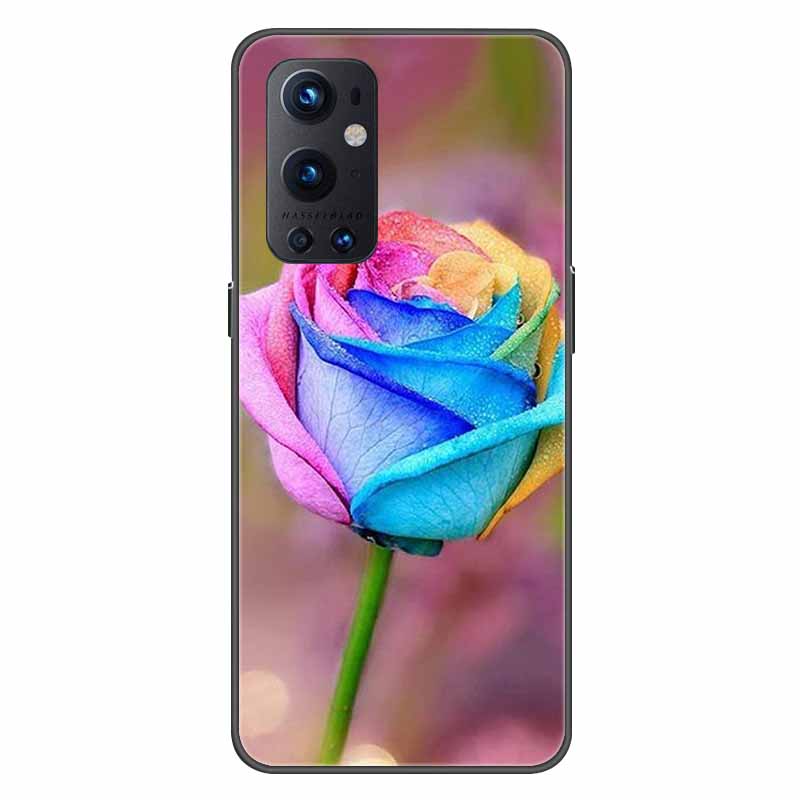 For OnePlus 9 Pro Case Shockproof Soft silicone TPU Back Cover For One Plus 9 Pro Phone Cases for OnePlus 9RT 5G 9R Cute Case