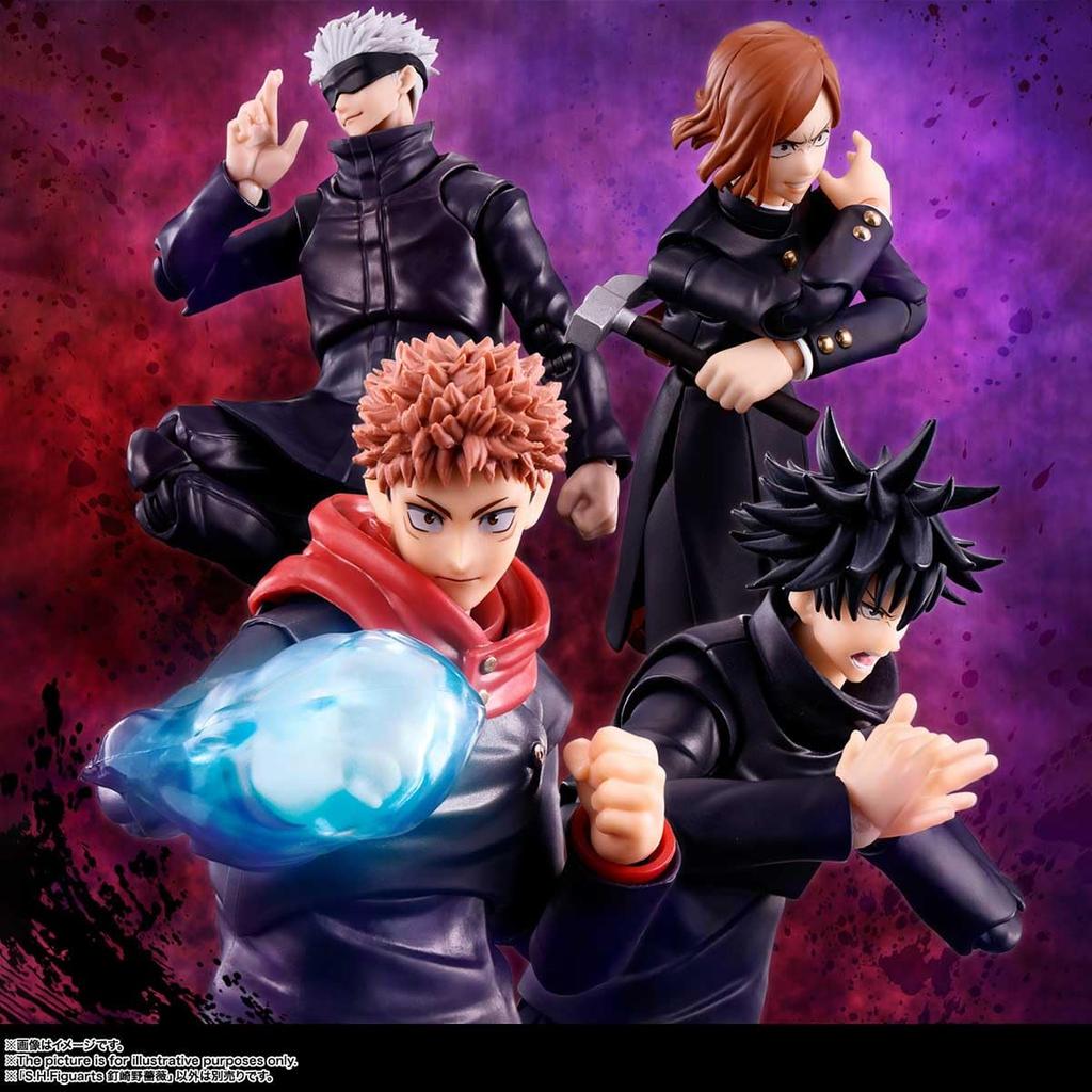TAMASHII NATIONS Jujutsu Kaisen Kugisaki Nobara Approximately 135mm Painted Movable Figure 203132 S.H.Figuarts PVC/ABS