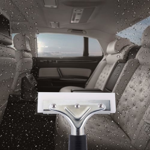 Ehdis 15*3.1CM Silicone Water Wiper Squeegee, T-Shaped Squeegee for Cars, Windows, and Bathrooms, with Rubber Handle, Extra Thick Blade, and Built-in