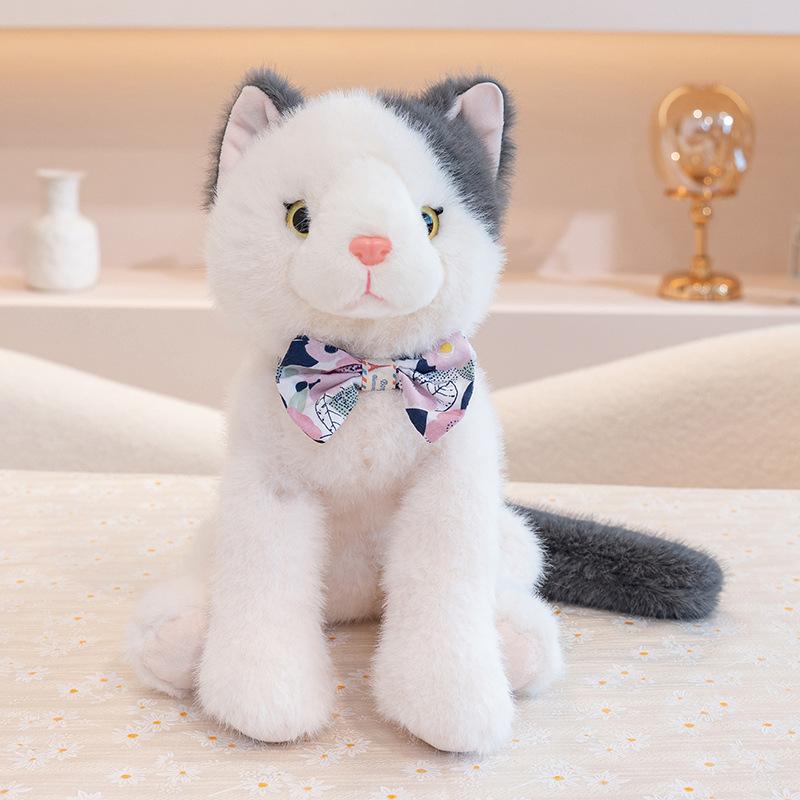 Милая кукла-котенок, плюшевая игрушка-кошка, сумка для девочек, сумка-мессенджер, детская успокаивающая кукла