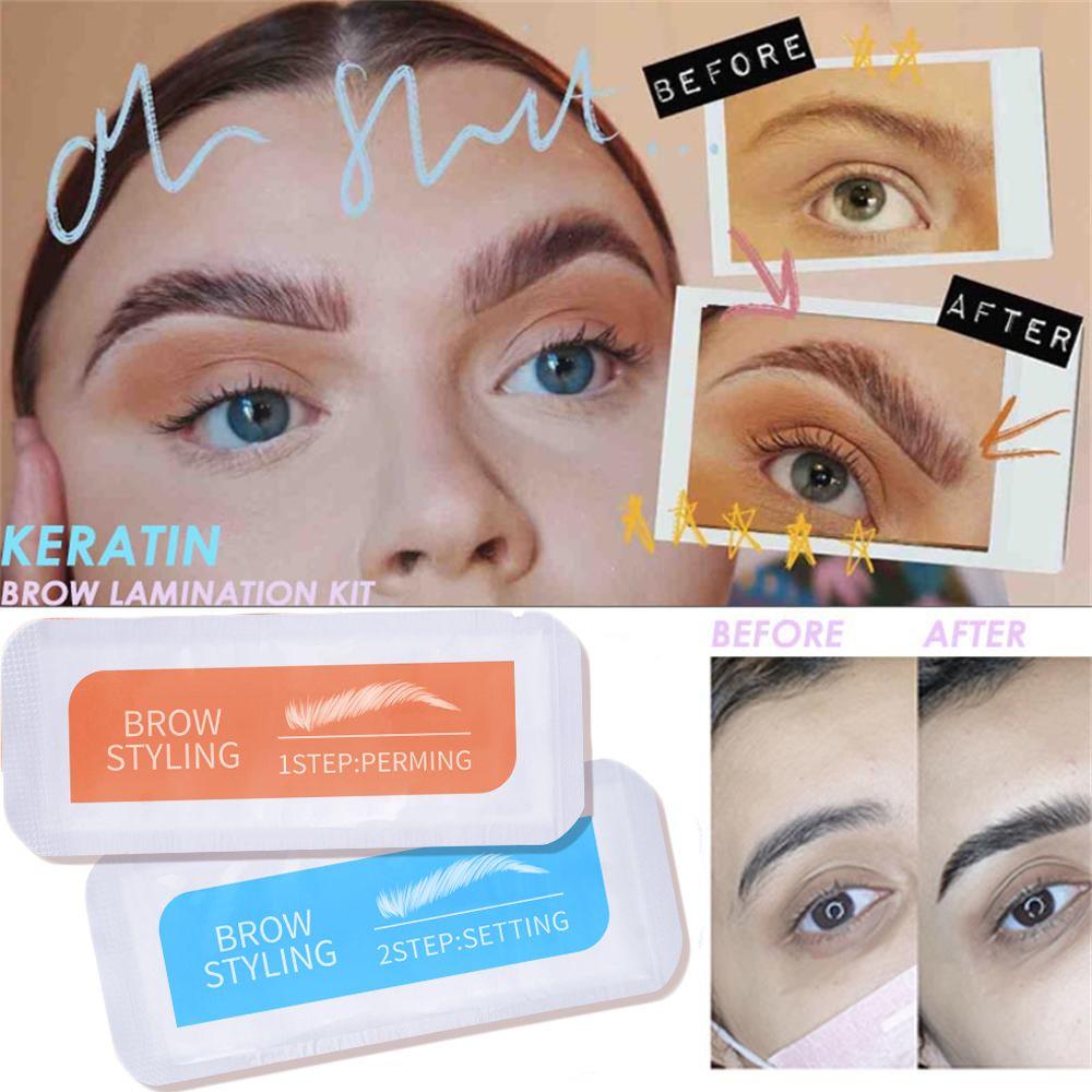 Setting Makeup Tool Eyebrow Setting 3D Feathery Brows Eyebrow Lifting Keratin Brow Lamination Kit