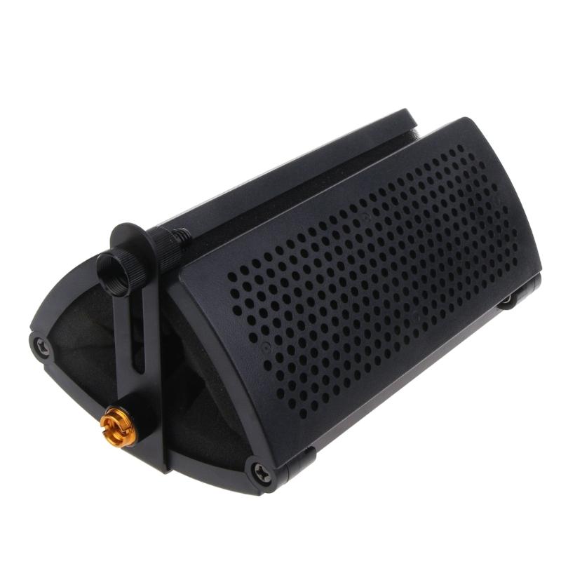 Изоляционный экран для микрофона Студийный защитный экран для записи Высокоплотный отражающий фильтр Звукоизолирующий экран для микрофона из пеноматериала