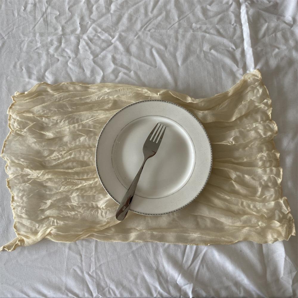 6 шт. марлевых салфеток, салфетки для ужина, мягкие салфетки в стиле бохо, деревенские мятые салфетки из сырной ткани оптом для декора свадебной вечеринки