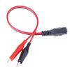 1Pc Alligator Clip 12V Power Cable Crocodile Wire Dc Voltage Connector To Female