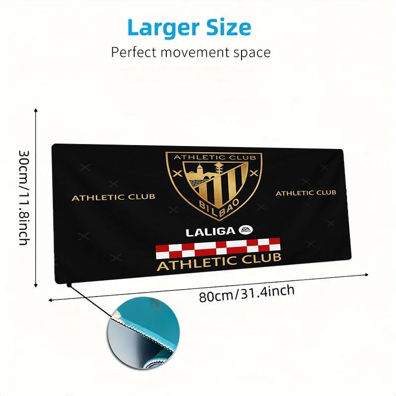 Athletic Bilbao Color Mouse Pad Large Gaming Table Cushion Non-slip Laptop Tablet Big Mousepad XXL Mat Mini PC Playmat With Lock edge