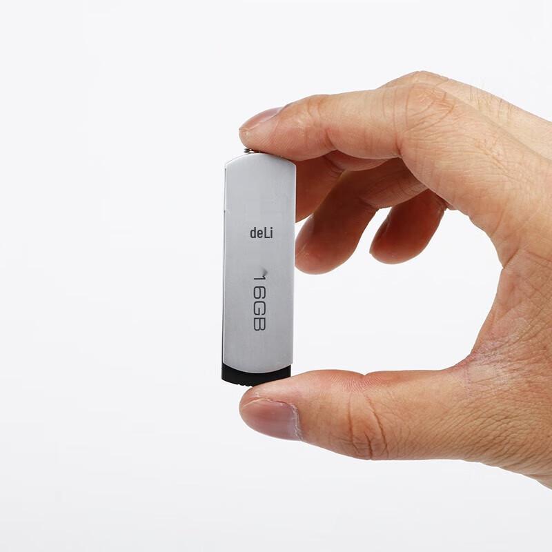 Deli G 16 ГБ Металлическая USB-флешка