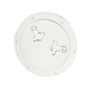 8 Inch Boat Inspection Deck Plate Hatch Marine Inspection Hatch with Cover White