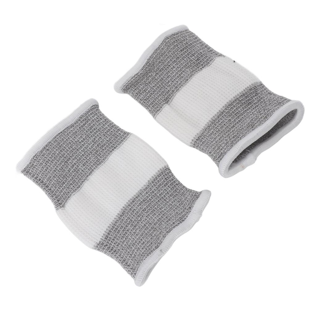 1 Pair TENS Conductive Wristband Elastic Silver Fiber Improve Circulation Electrode Wrist Wrap for