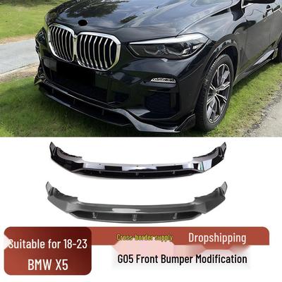 BMW G05 X5 (2018-2023 гг.) Комплект обвеса Black Warrior: передняя губа и задний диффузор