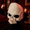 Lightweight PU Foam Skull Mask Halloween Skeleton Mask, Scary with Side Clip, Comfortable for Adults Haunted House Cosplay Masquerade Parties