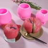 Силиконовая форма DIY Ароматерапия Идеальная посадка Рождественский Гипс Мусс Торт Изготовление Мыло Форма Свеча Яблоко Прочный Материал