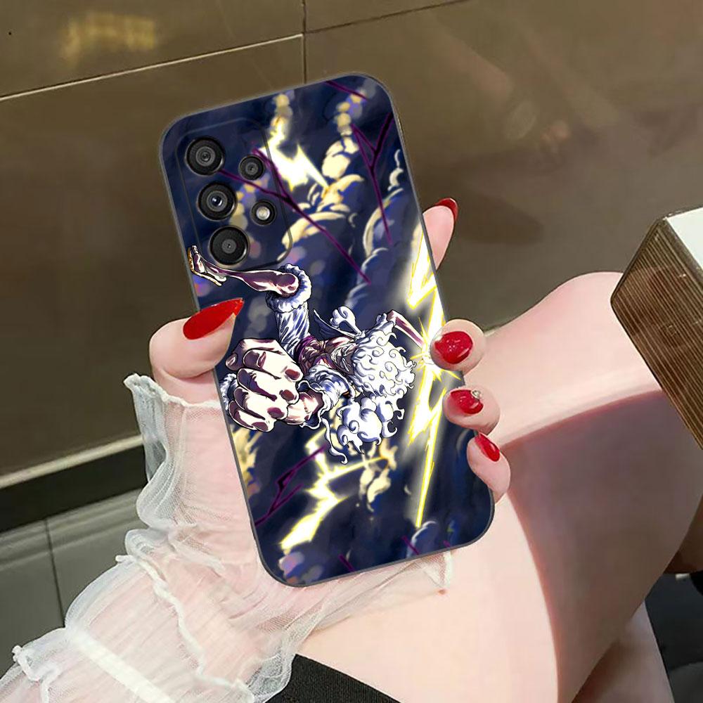 One Piece Gear 5 Luffy Phone Case For Samsung A73 A72 A71 A57 A56 A55 A54 A53 A52 A51 A37 A36 A33 A32 A23 A22 A16 A15 A14 Case