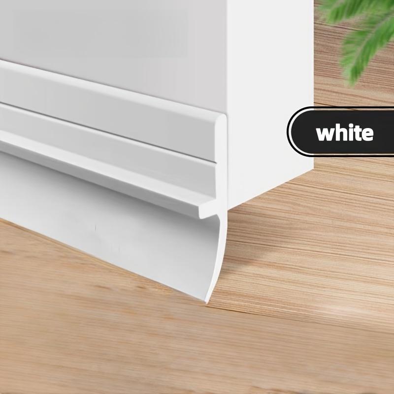 Силиконовая уплотнительная лента для низа двери Звукоизоляционная Водонепроницаемая Защищающая от сквозняков Легкая установка для дверей ванной комнаты Звукоизоляционные стеновые панели