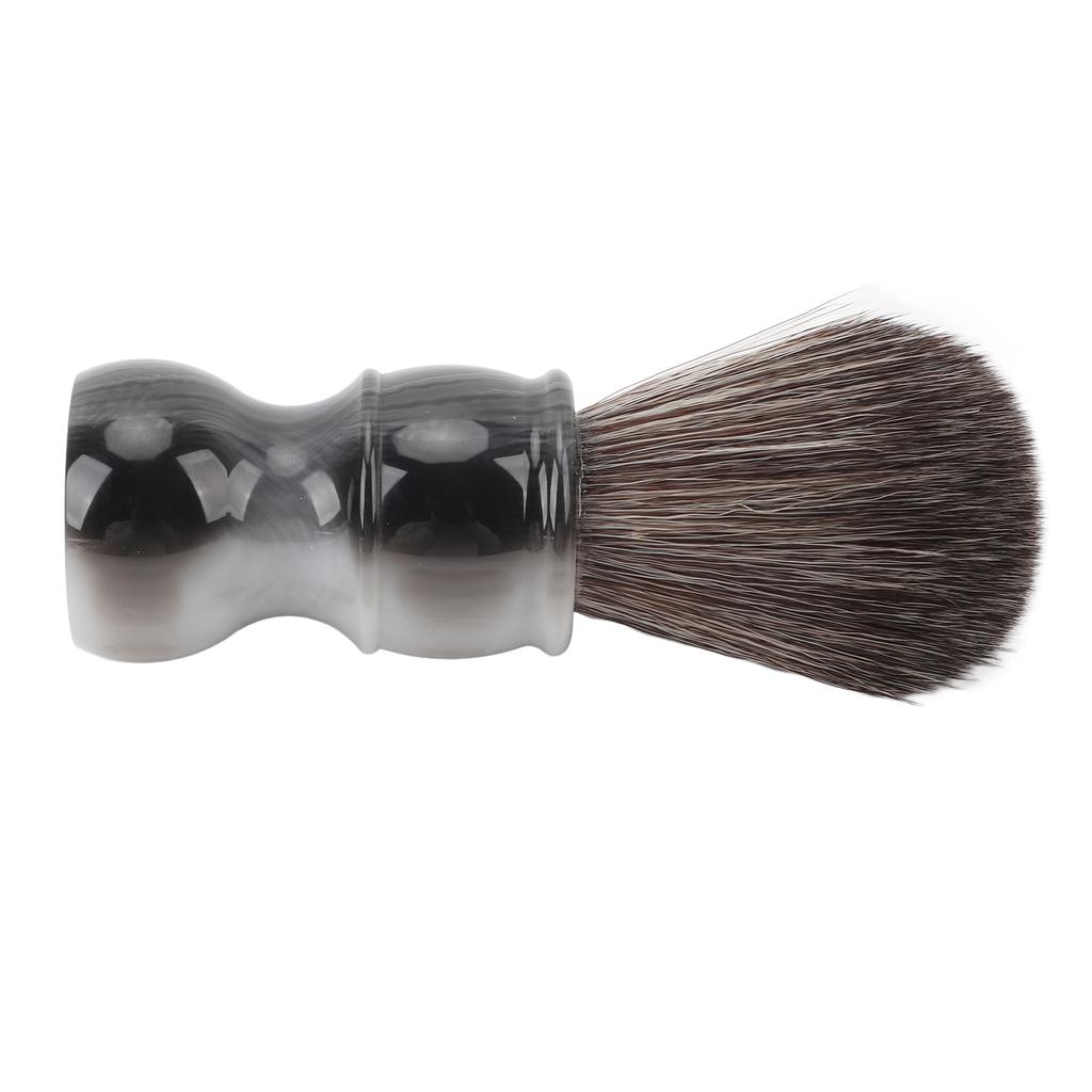 Shaving Brush Professional Soft Synthetic Beard Brush Efficient Cleaning Quick Foaming Grooming Brush with Comfortable Handle for Men