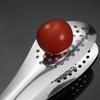 Kitchen Food Tong 9 Inch Stainless Steel Multifunctional Serving Tong with Filter Hole for Home