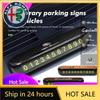 Car Stickers For Alfa Romeo Car Temporary Parking Telephone Sign Number Card Plate Decoration Accessories For Alfa Romeo Giuliet